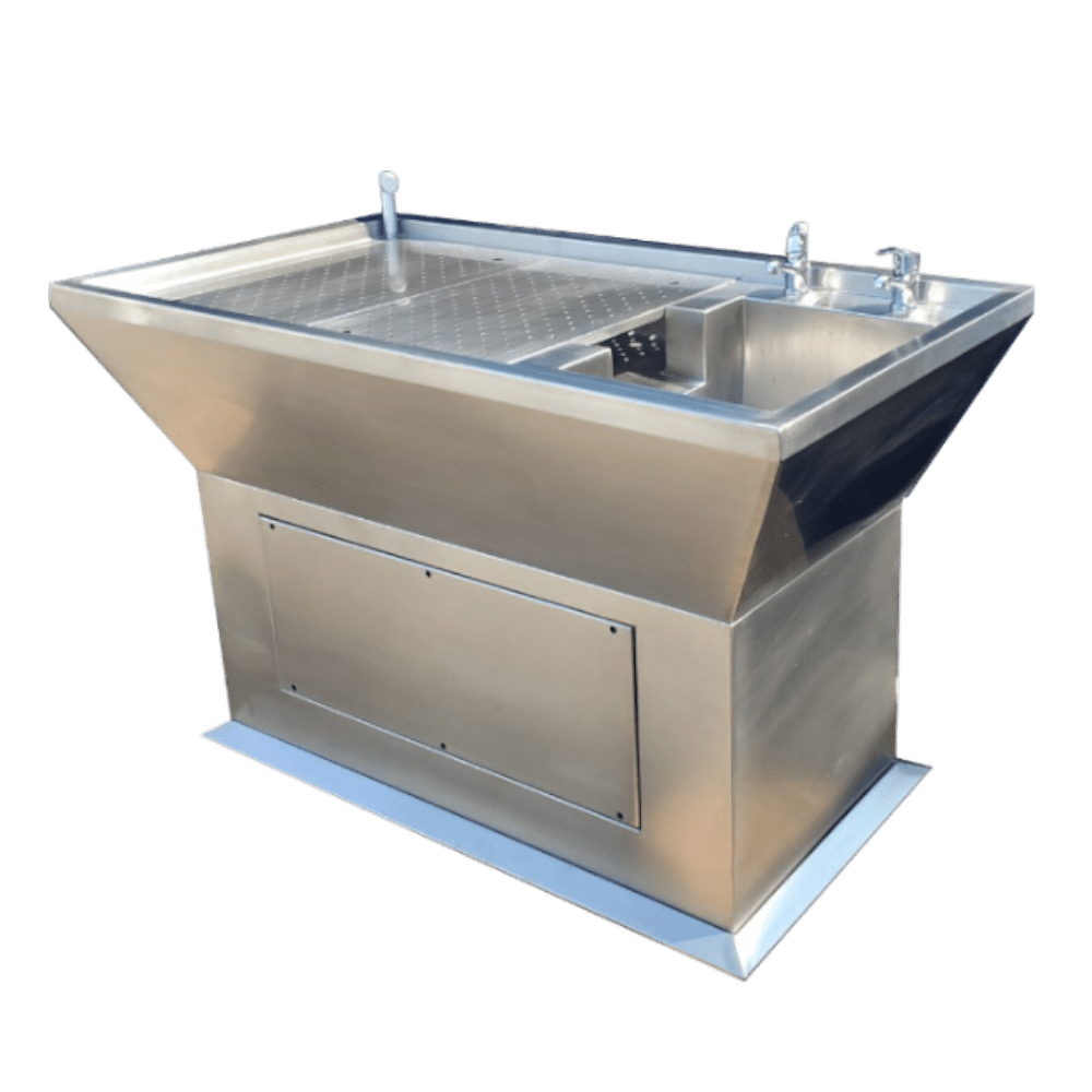 autopsy table - 3d - side view